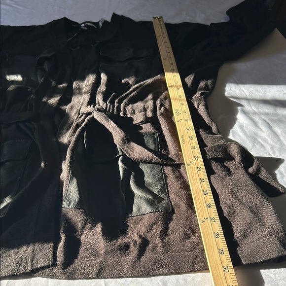 Calvin Klein Black and Brown Cardigan - Picture 5 of 12